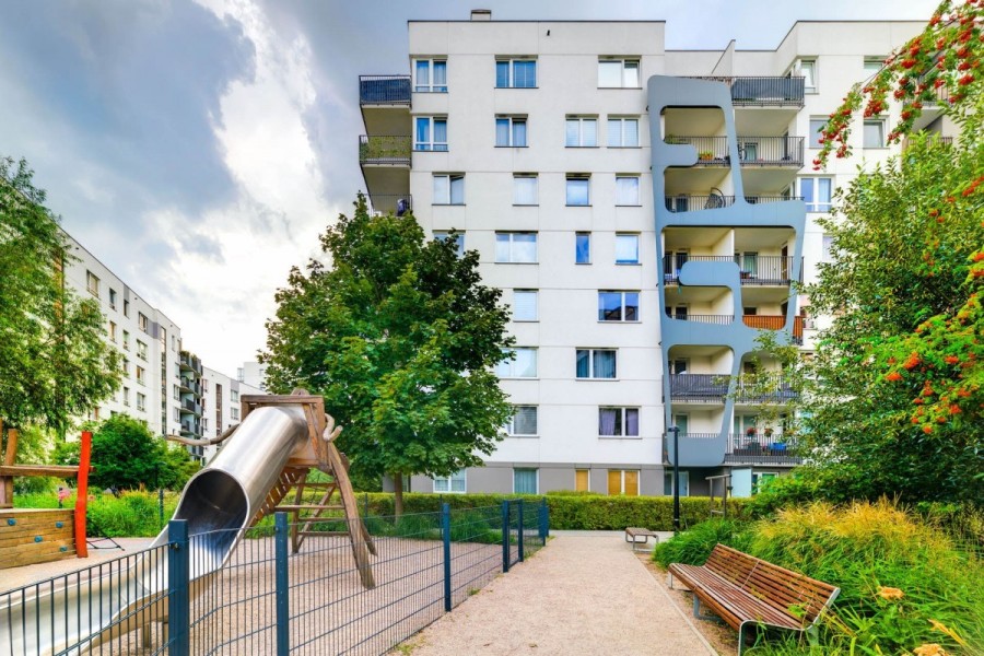 Warszawa, Ursynów, Kłobucka, Nowoczesny apartament u styku Mokotowa