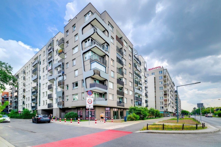 Warszawa, Ursynów, Kłobucka, Nowoczesny apartament u styku Mokotowa