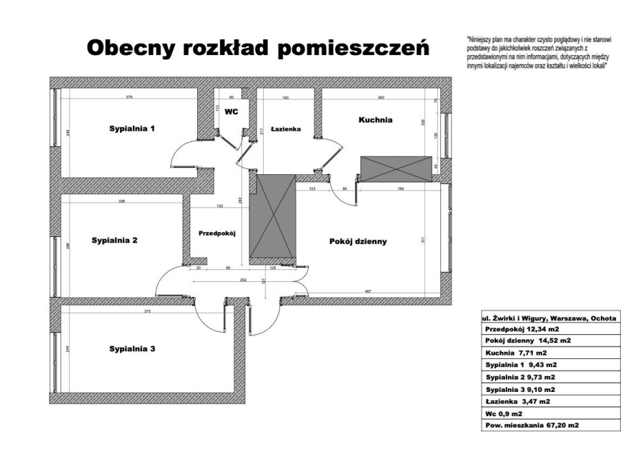 Warszawa, Ochota Rakowiec, Żwirki I Wigury, Park|WUM|rodzinne|dwustronne*PKP*niski blok