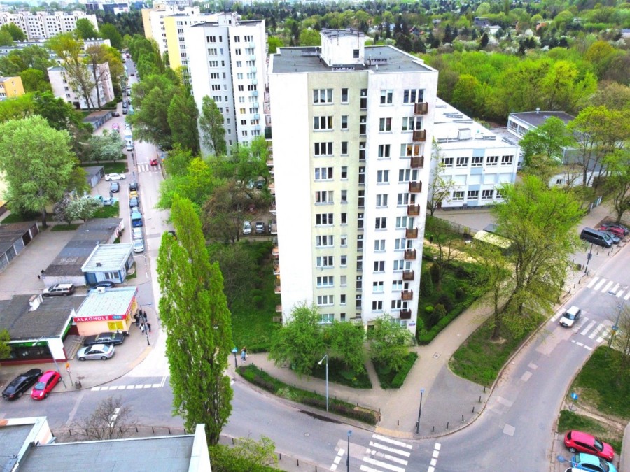 Warszawa, Mokotów Sielce, Jana Feliksa Piwarskiego, Dwie sypialnie i salon z panoramą na centum.