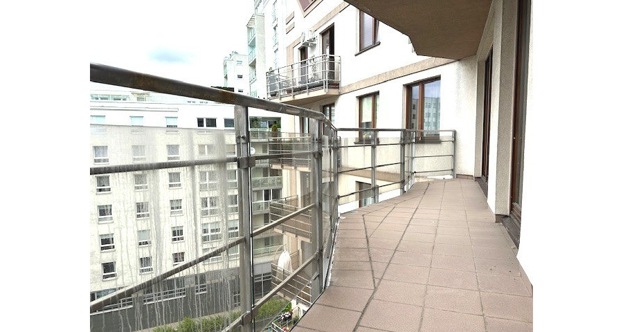 Warszawa, Mokotów, Pory, Widok na ciche patio! Obszerny balkon!