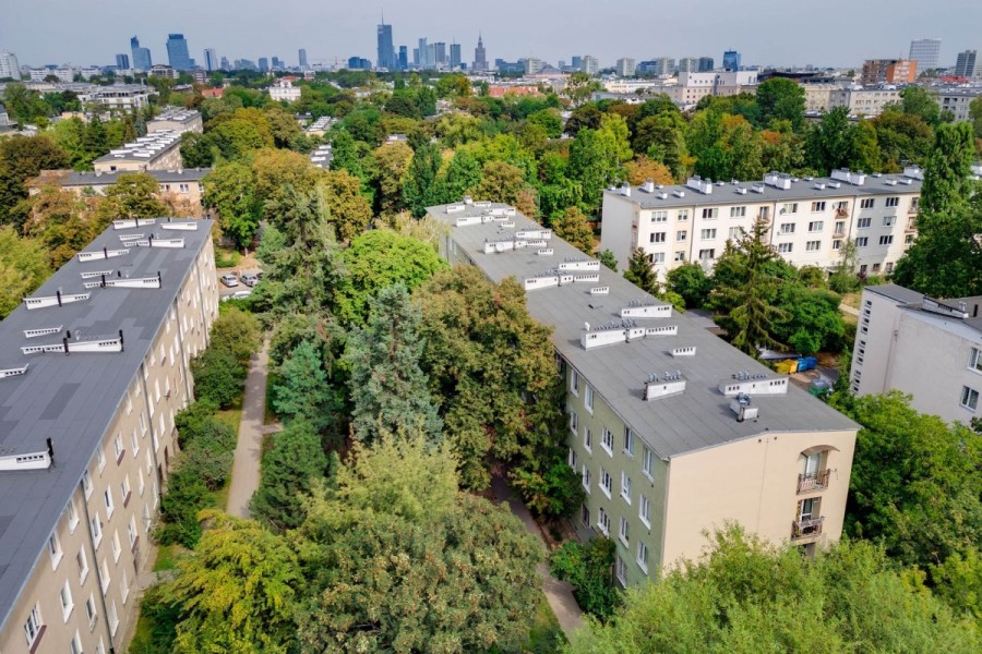 Warszawa, Stary Mokotów, Jarosława Dąbrowskiego, Ciche, budynek z cegły, metro 5 minut pieszo