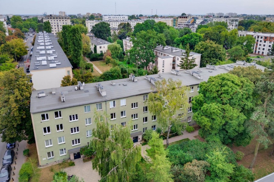 Warszawa, Stary Mokotów, Jarosława Dąbrowskiego, Ciche, budynek z cegły, metro 5 minut pieszo