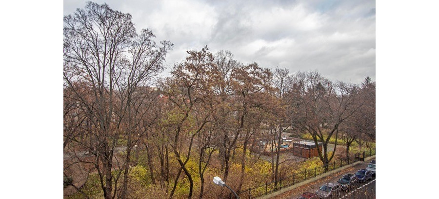 Warszawa, Mokotów, Antoniego Edwarda Odyńca, Stary Mokotów, widok na Park