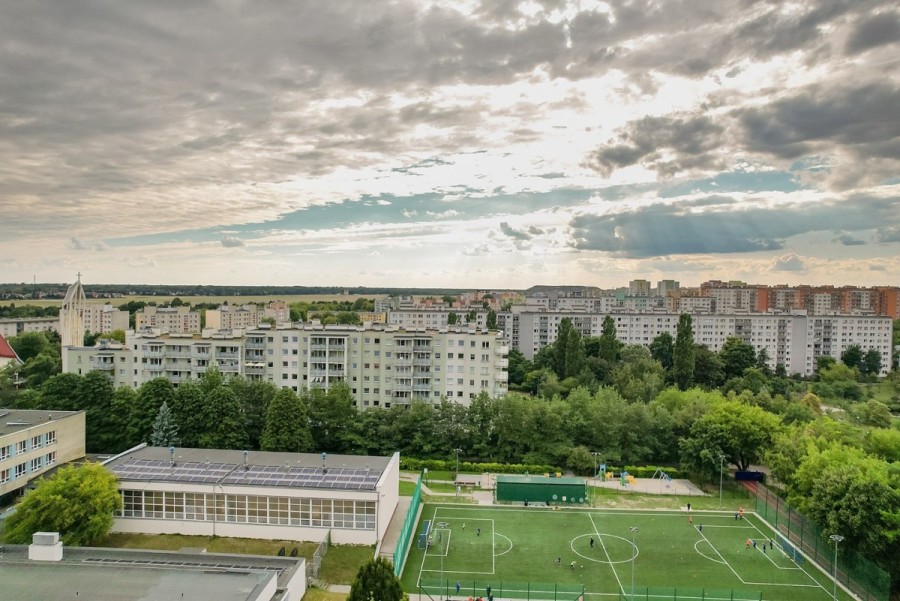 Warszawa, Bielany Chomiczówka, Marii Dąbrowskiej, Trzypokojowe mieszkanie na zielonej Chomiczówce