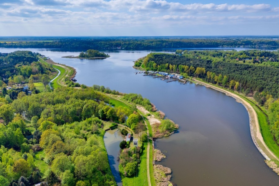 powiat wołomiński, Borki, Czeremchowa, działka budowlana - Natura, rzeka, zalew