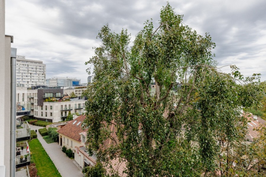 Warszawa, Śródmieście, Wilanowska, New Studio apartment in Powiśle with a nice view