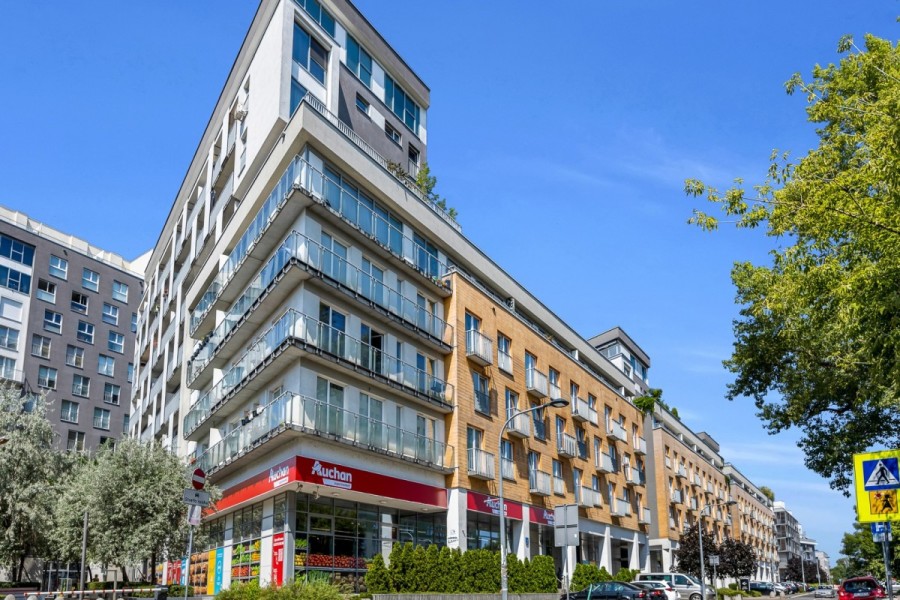 Warszawa, Wola, Sokołowska, Apartament z piękną panoramą za oknem * 3 pok