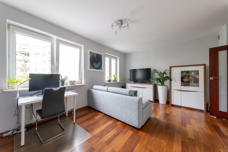 Warszawa, Ochota, Karola Dickensa, DWUPOZIOMOWY APARTAMENT Z WIDOKIEM NA PARK