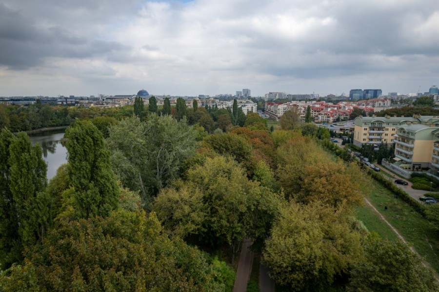 Warszawa, Ochota, Karola Dickensa, DWUPOZIOMOWY APARTAMENT Z WIDOKIEM NA PARK