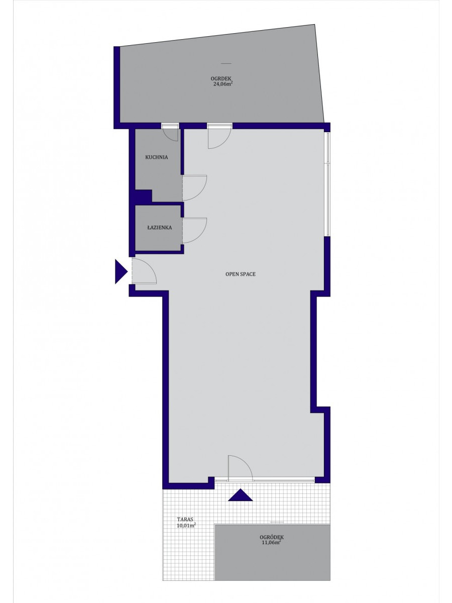 Warszawa, Wilanów Błonia Wilanowskie, Kazachska, Lokal 70 m2 z 2 ogródkami, Wilanów